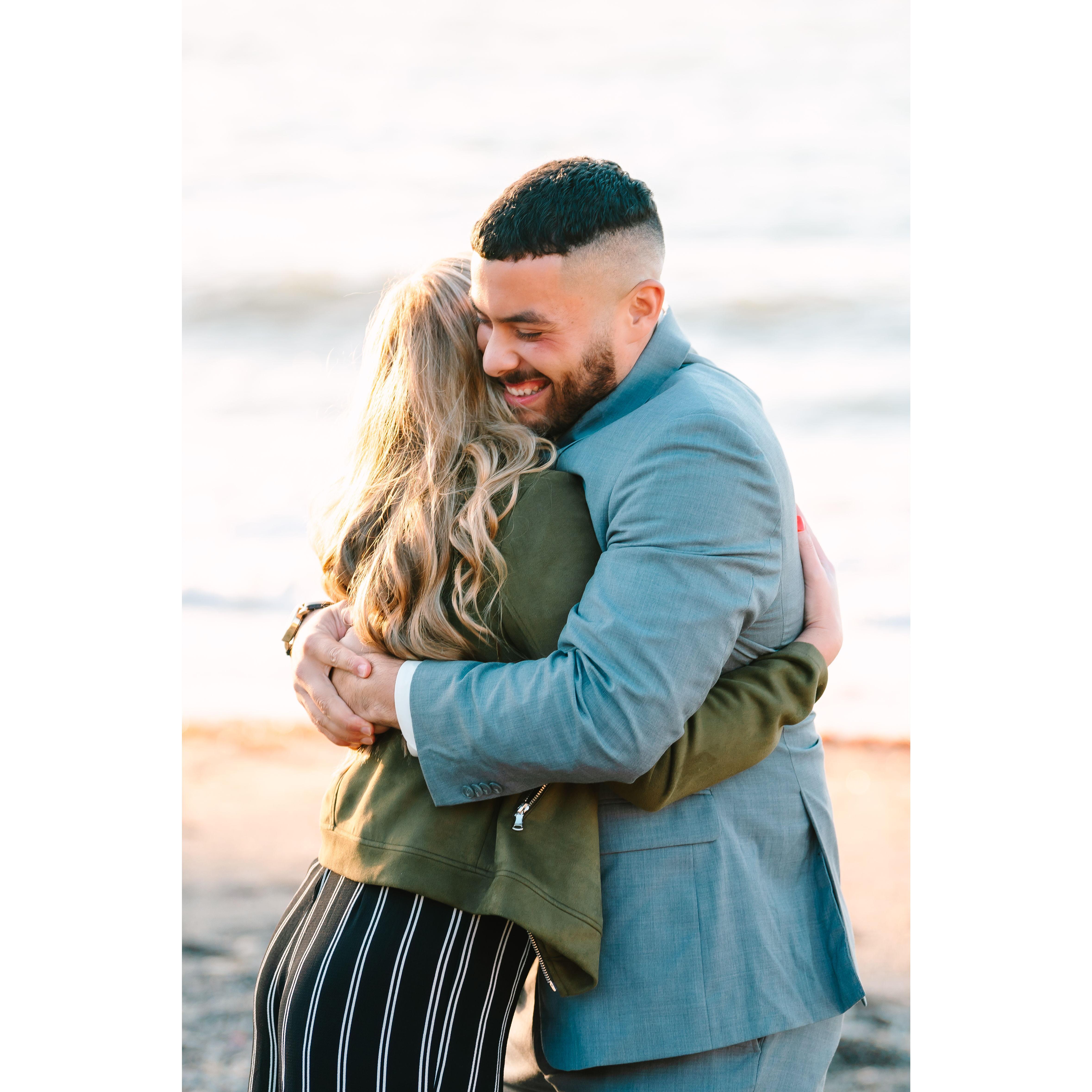 Engagement excitement!