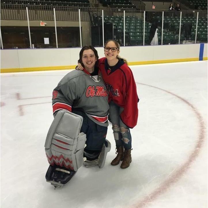 One of many Ole Miss hockey games.