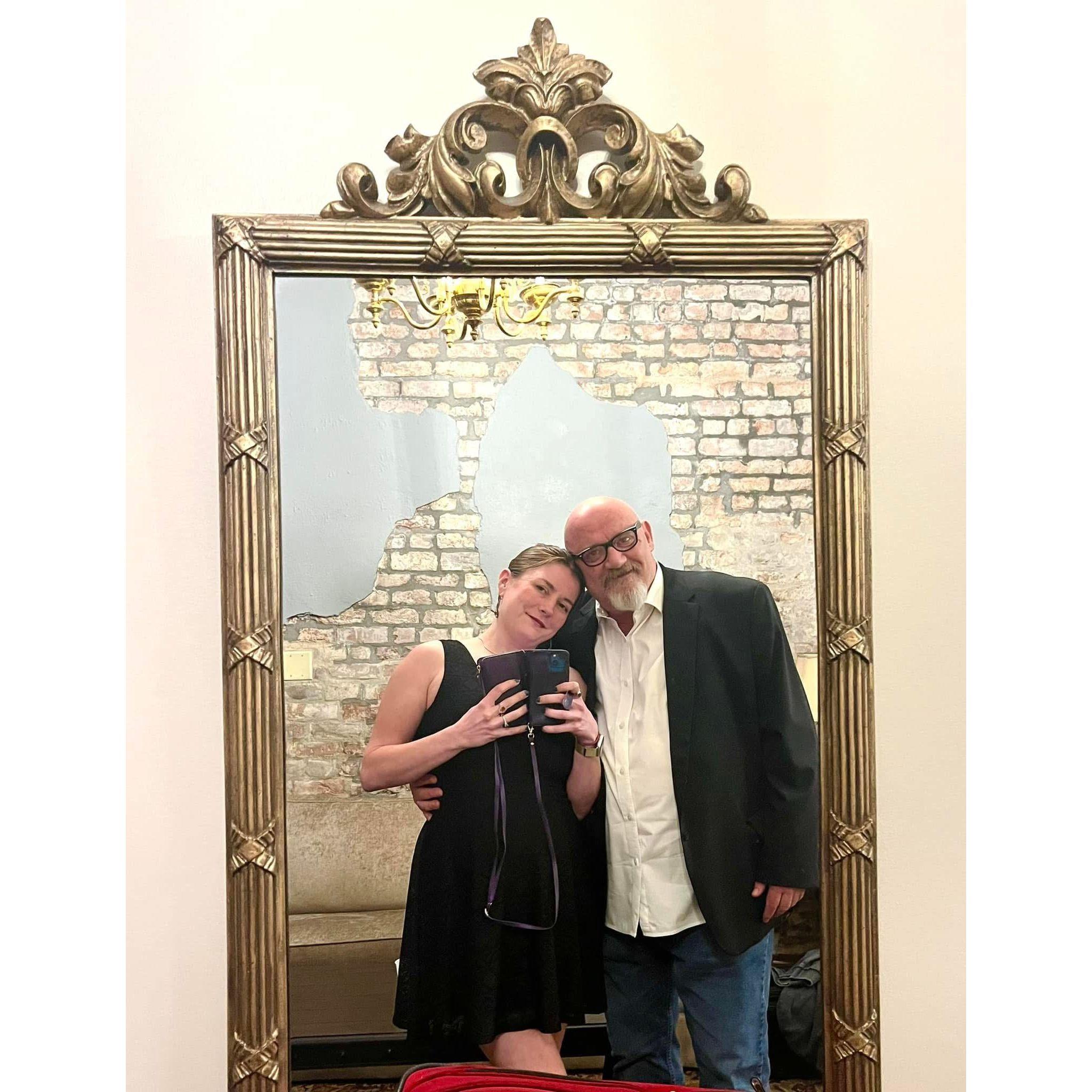 Staying in the coolest spookiest hotel in New Orleans