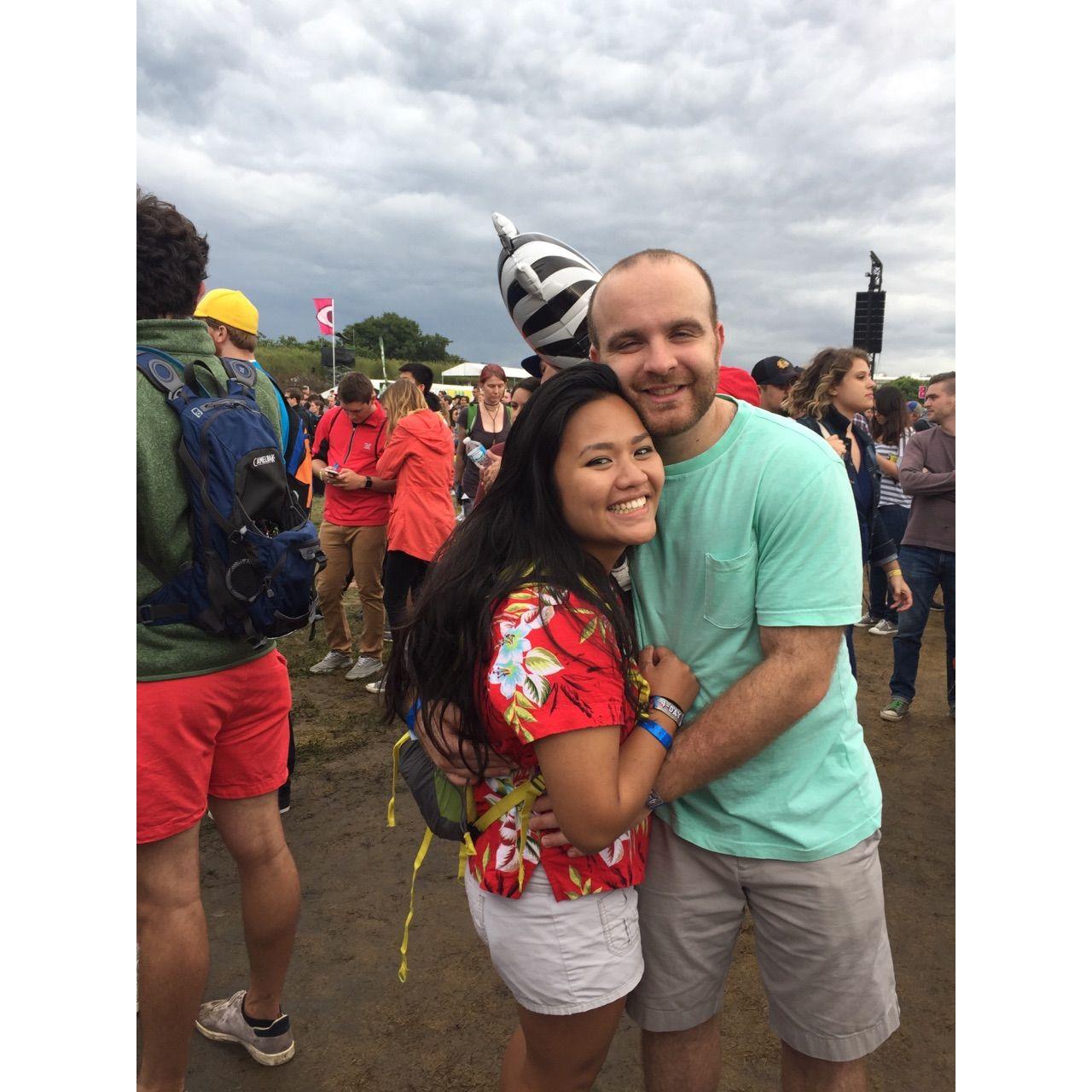 Their first Lollapalooza together in 2017.