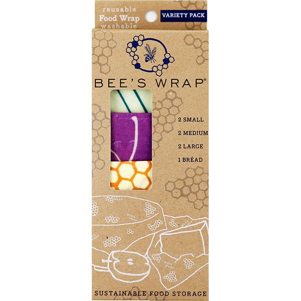 Reusable Beeswax Wrap Variety Pack (7 Pk)