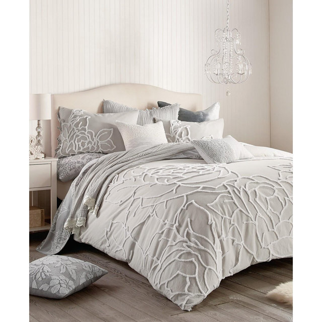 Peri Home Chenille Rose King Comforter Set