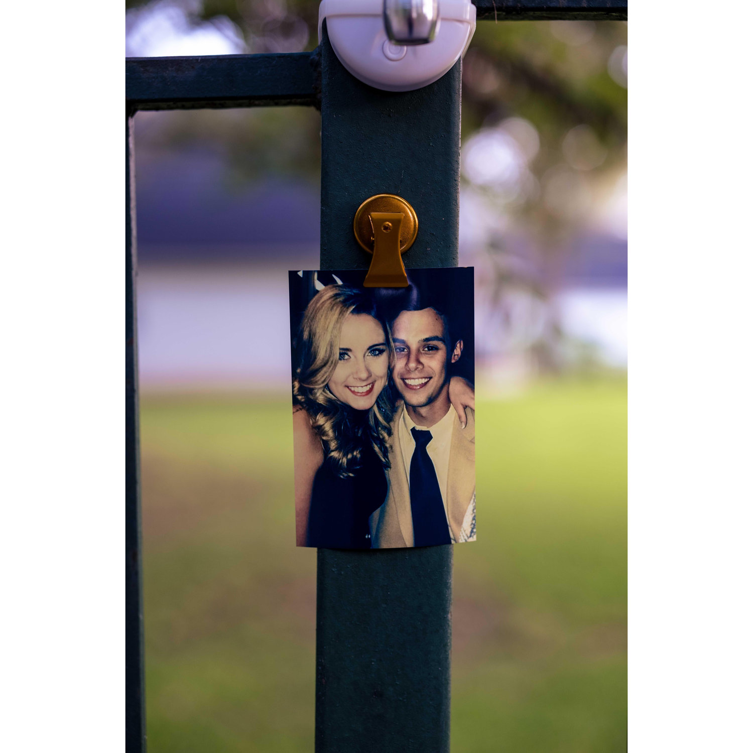 "I shared a favorite memory of each year we have been together as we walked towards the "Haiku House" where I proposed." -Preston
Our first college formal