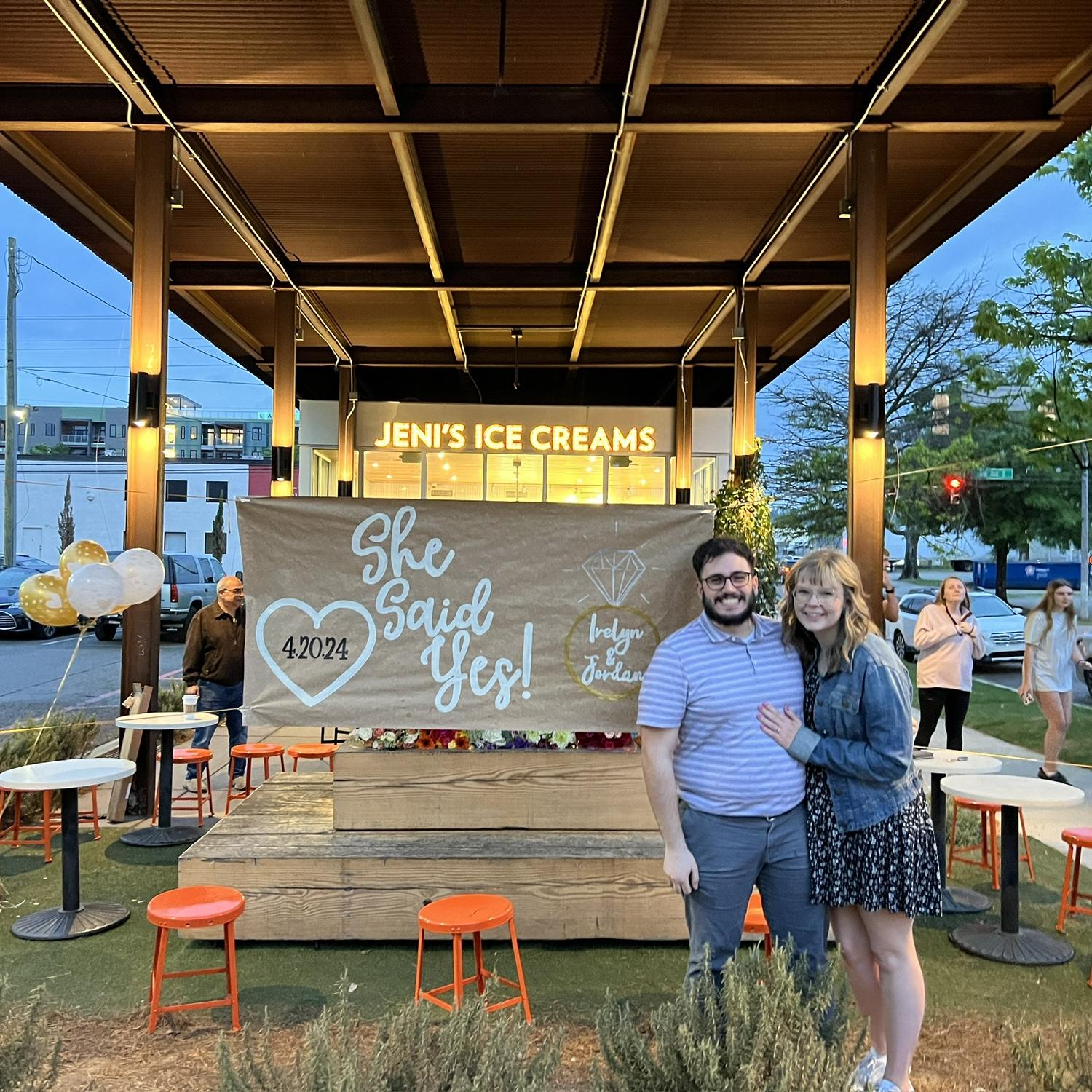 The day we got engaged!!