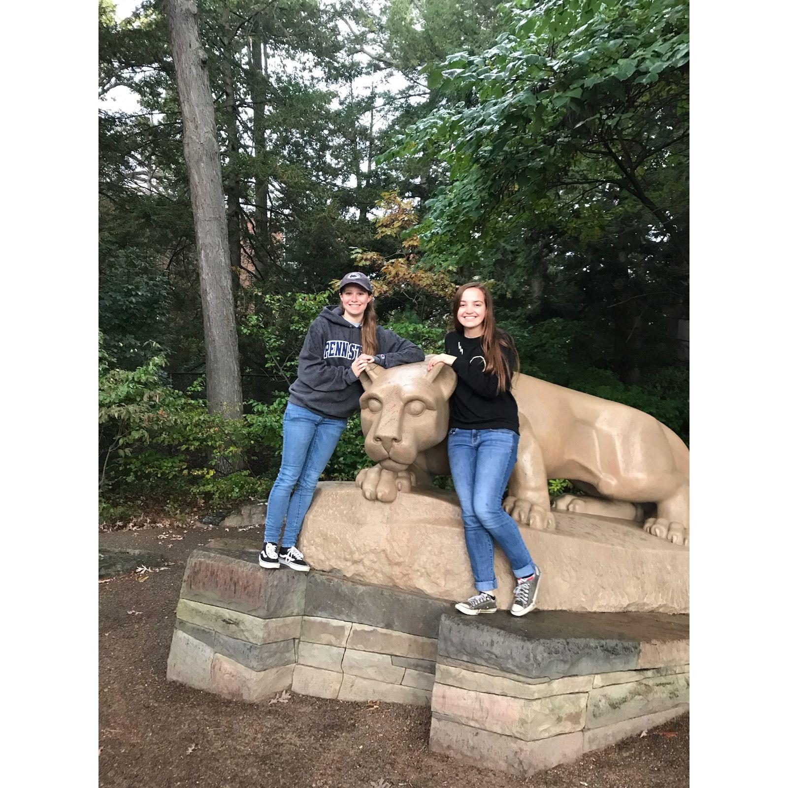 The Nittany Lion Statue :)