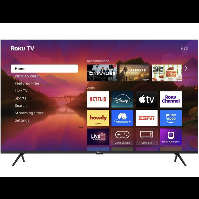 Roku - 65" Class Plus Series 4K QLED Mini-LED Smart RokuTV