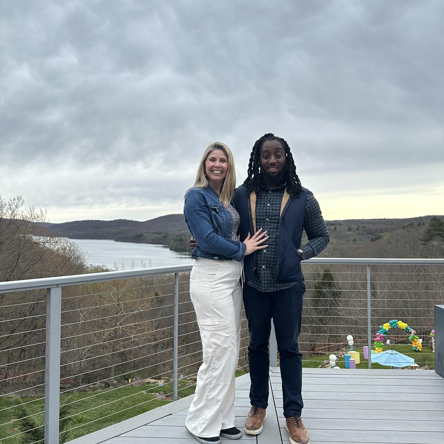 First trip to NY to visit Keelan’s cousin, Megan, and her family. Shoutout to Chris, Ann, and Togo!❤️