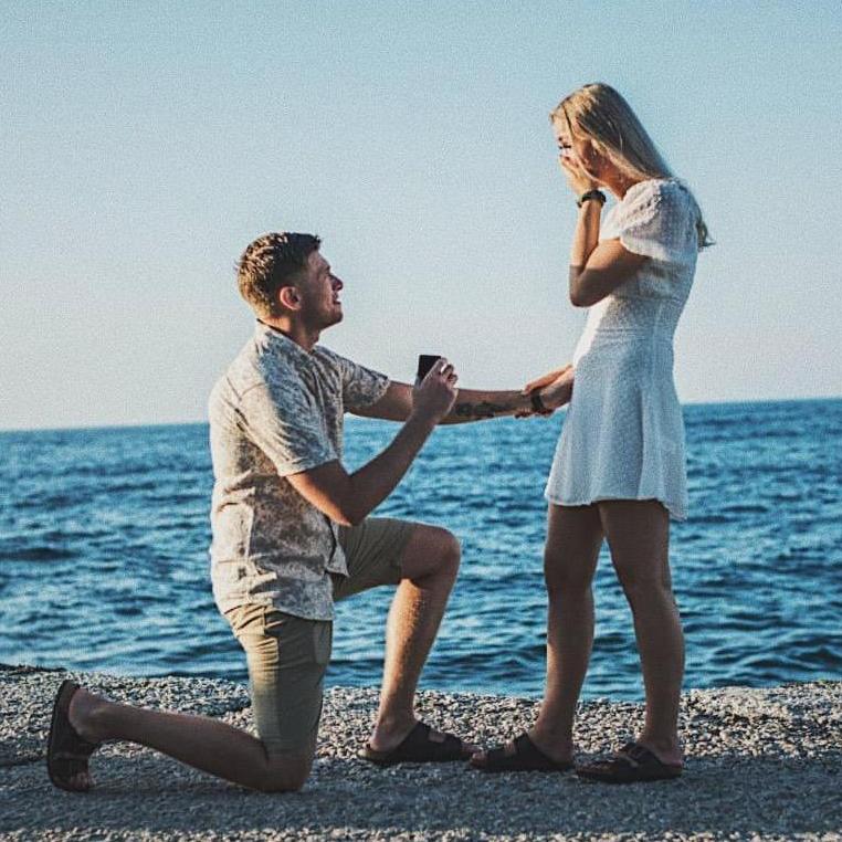 When he purposed.