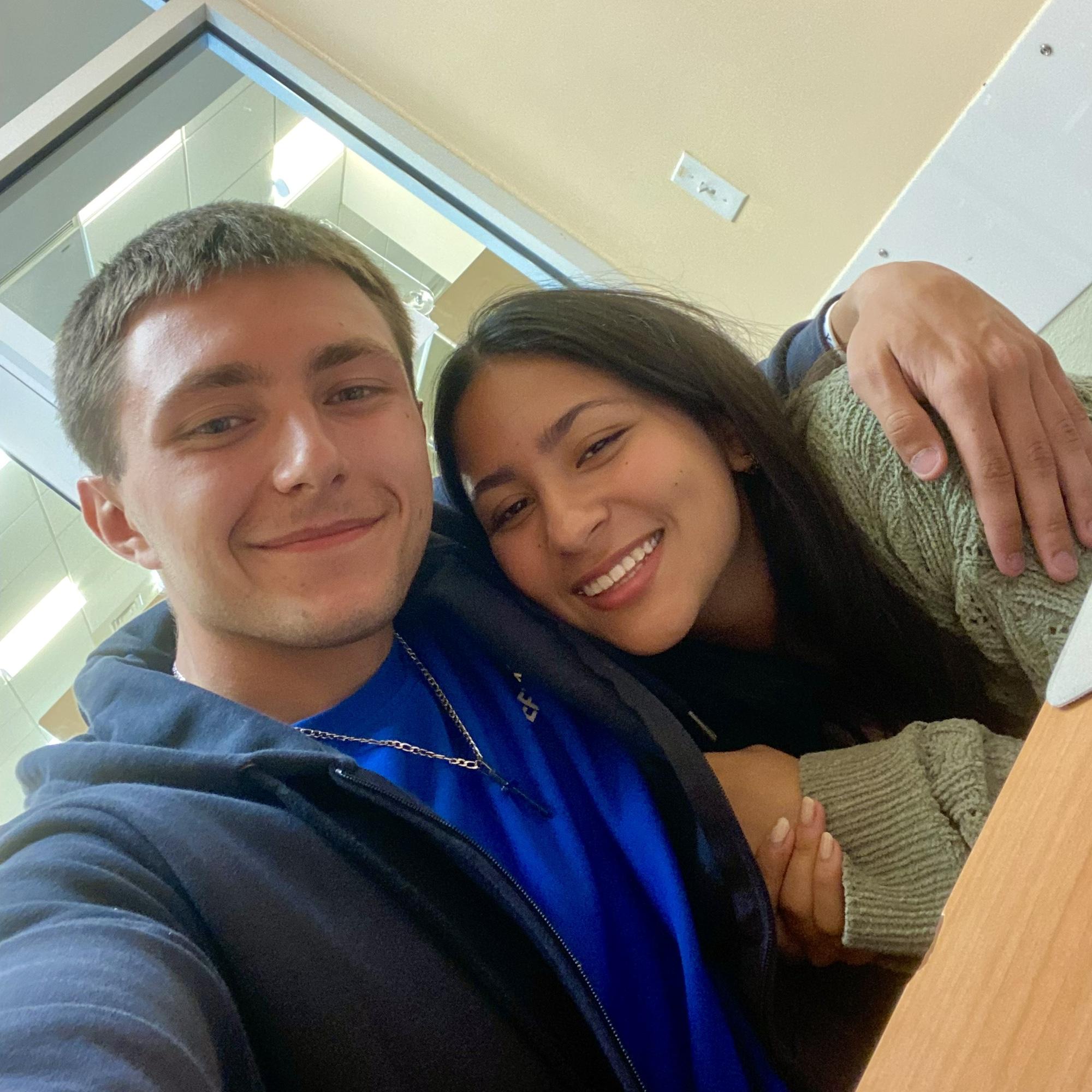Us at the library :)