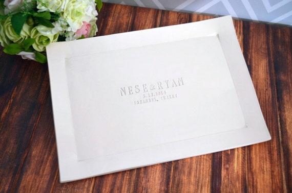 Genna & Steven Custom Platter
