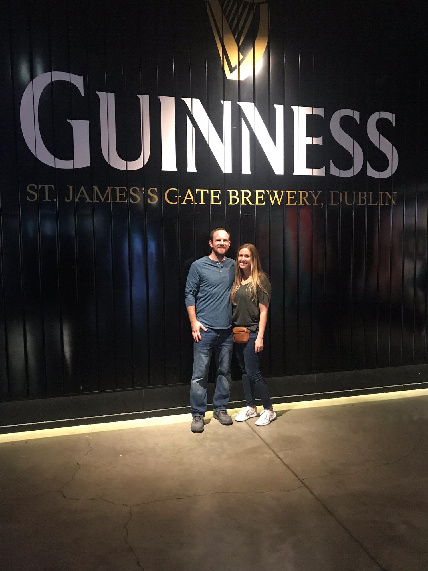 Touring the Guinness Factory in Dublin