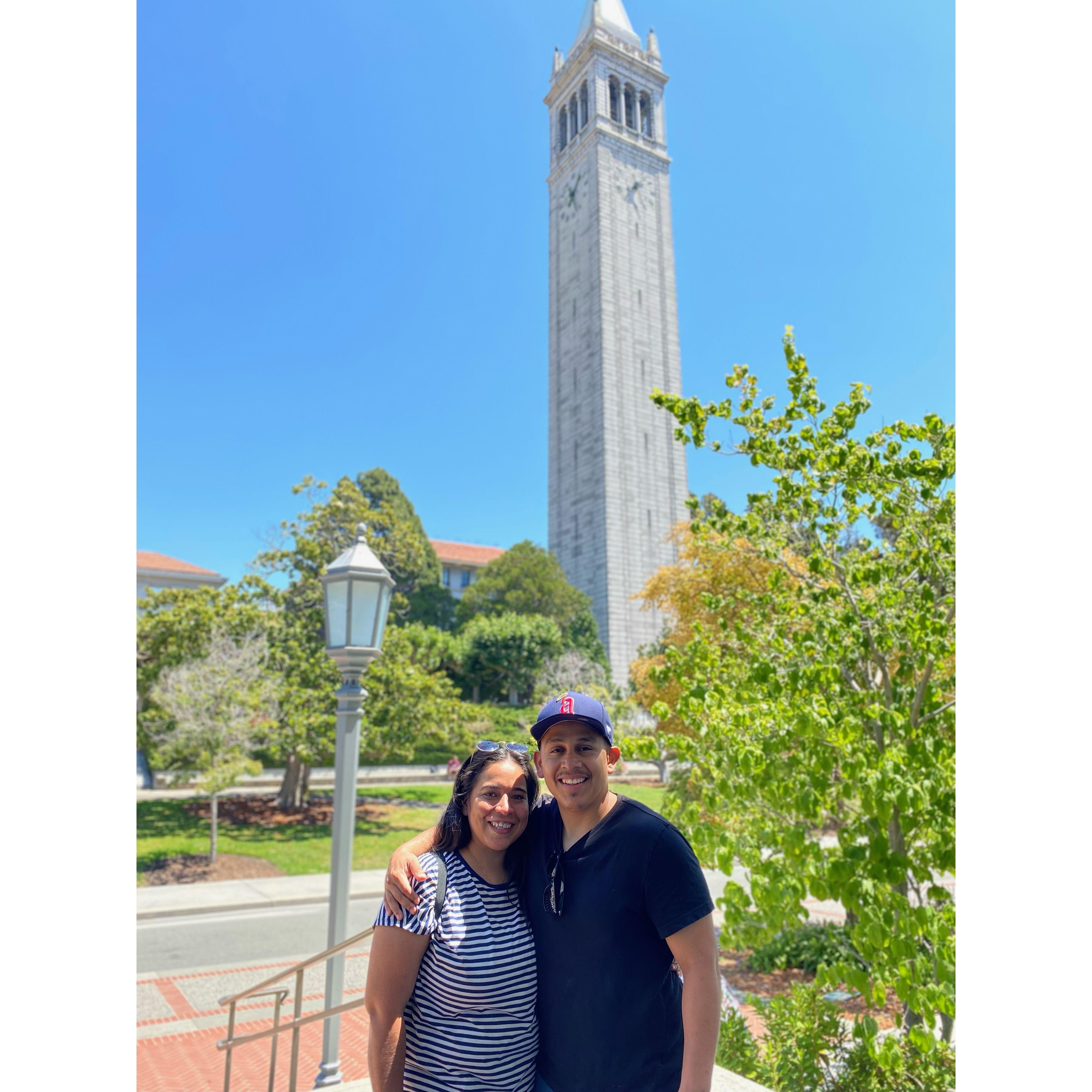 It was so special for me to show Marco around Berkeley.