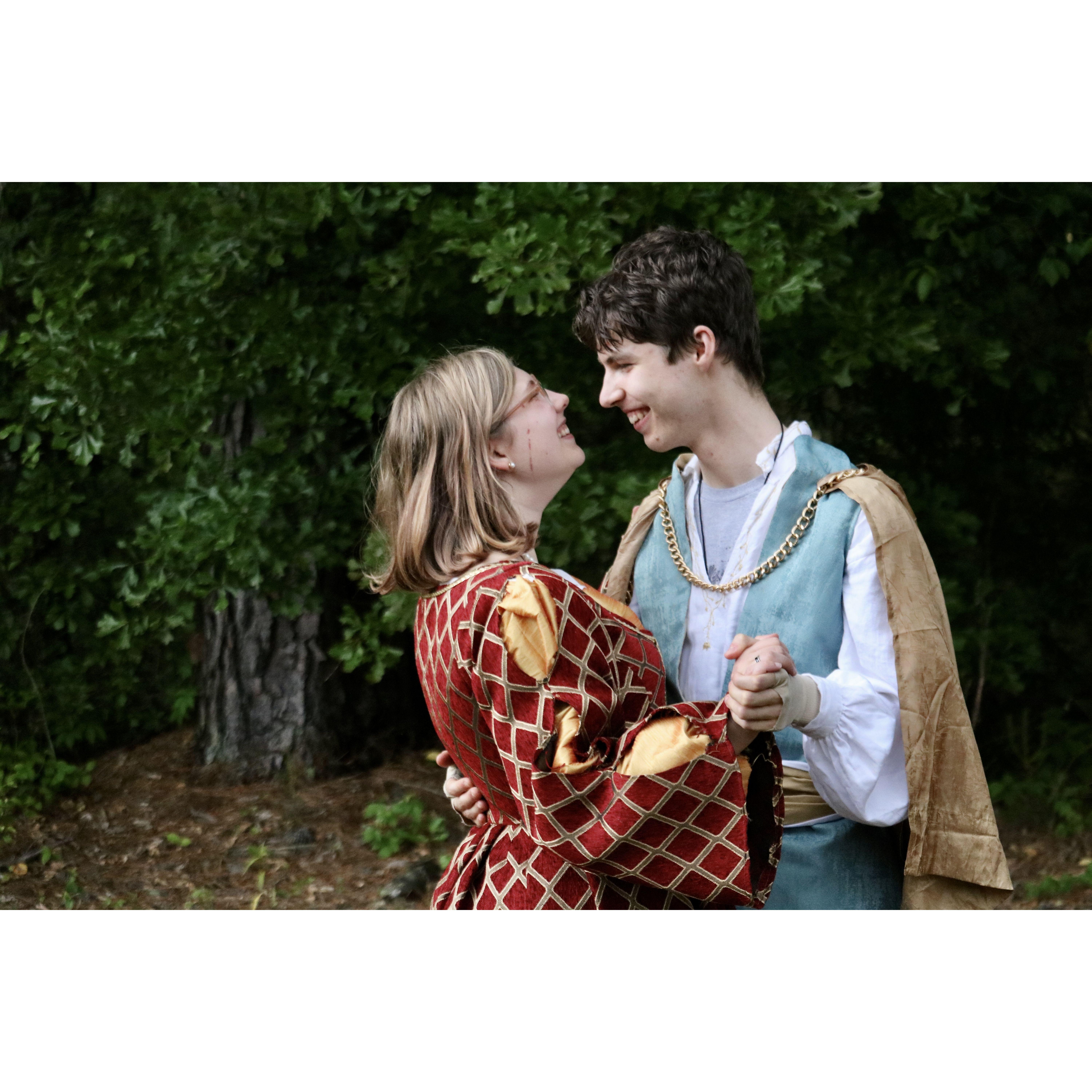 Costumes are a huge part of our story!