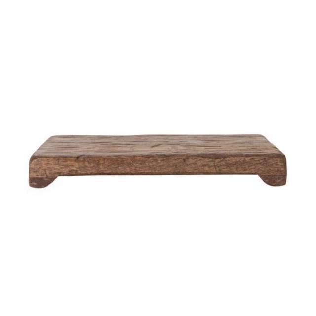 Mango Wood Rectangular Pedestal