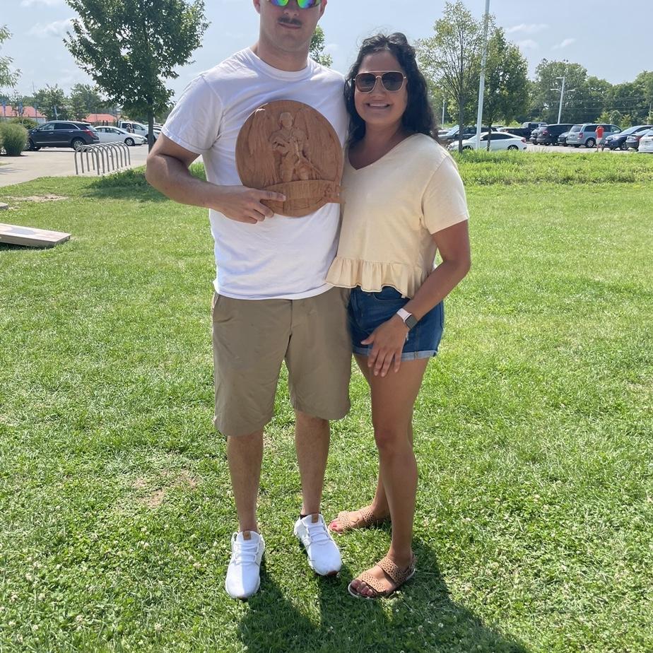 Jaron's summer family picnic for the military. The end of his 10 year honorable career with the Army.