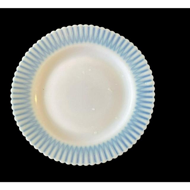 Vintage MacBeth Evans Monax White Petalware, 9'' plate