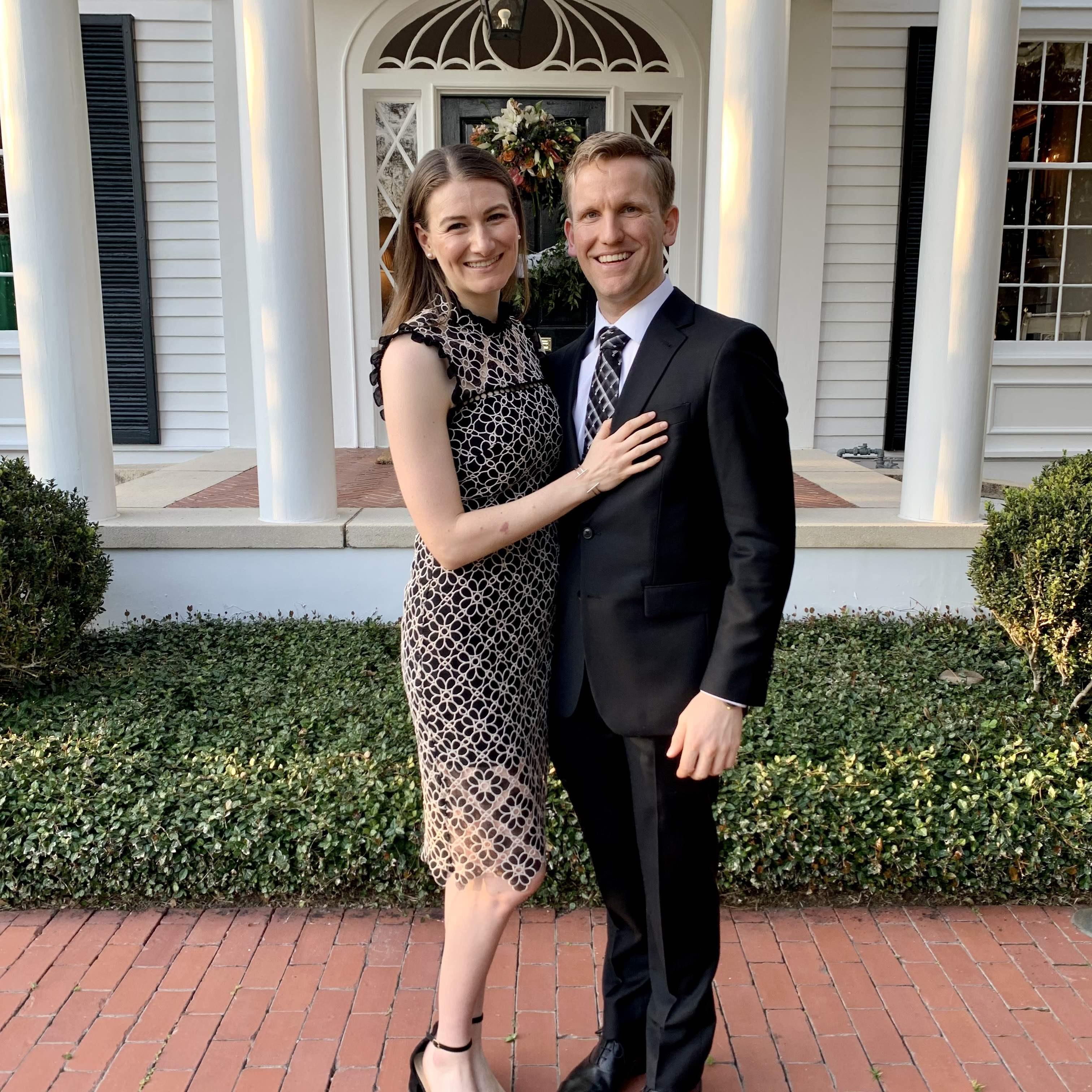 Celebrating Lizzie and Robby's engagement!