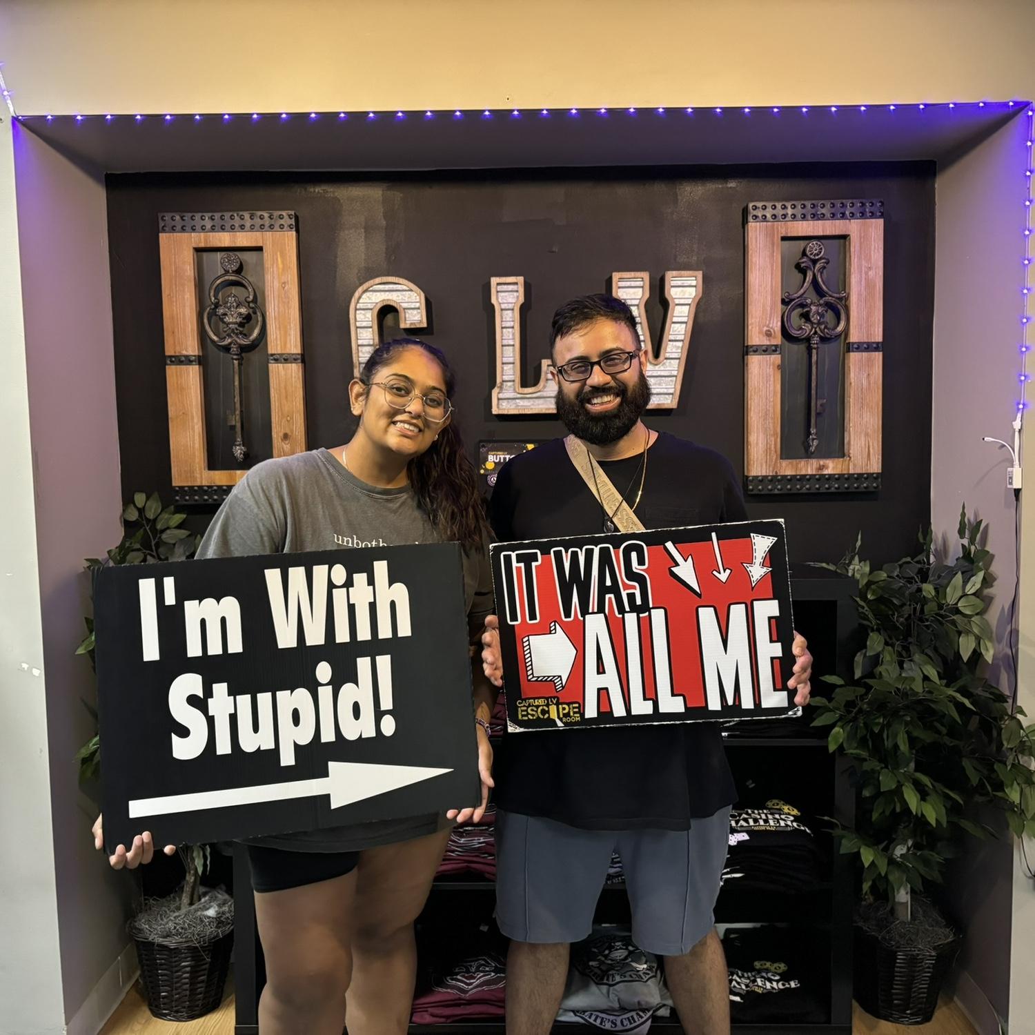 and of course, all of our escape room photos!