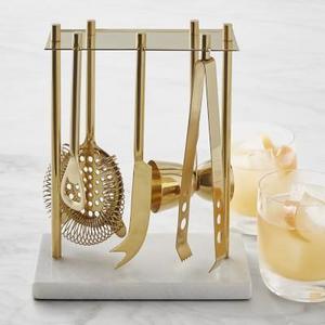 Bar Tool Set, Gold