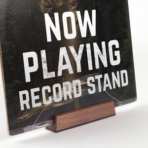 Vinyl Record Album Cover Display Stand