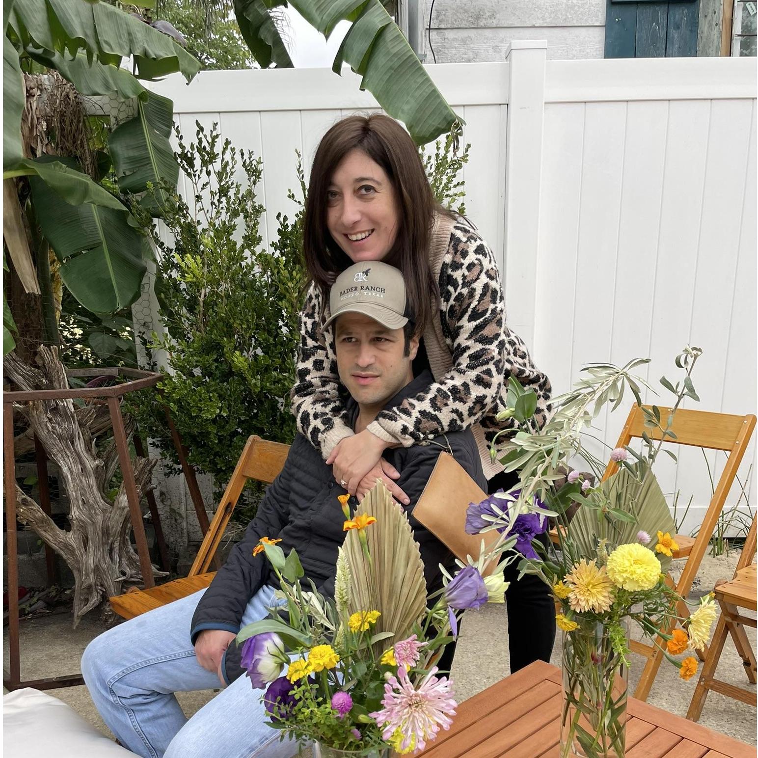 Getting ready for Eric and Shelby's wedding in November 2021. Lots of simchas in both of our families this year.