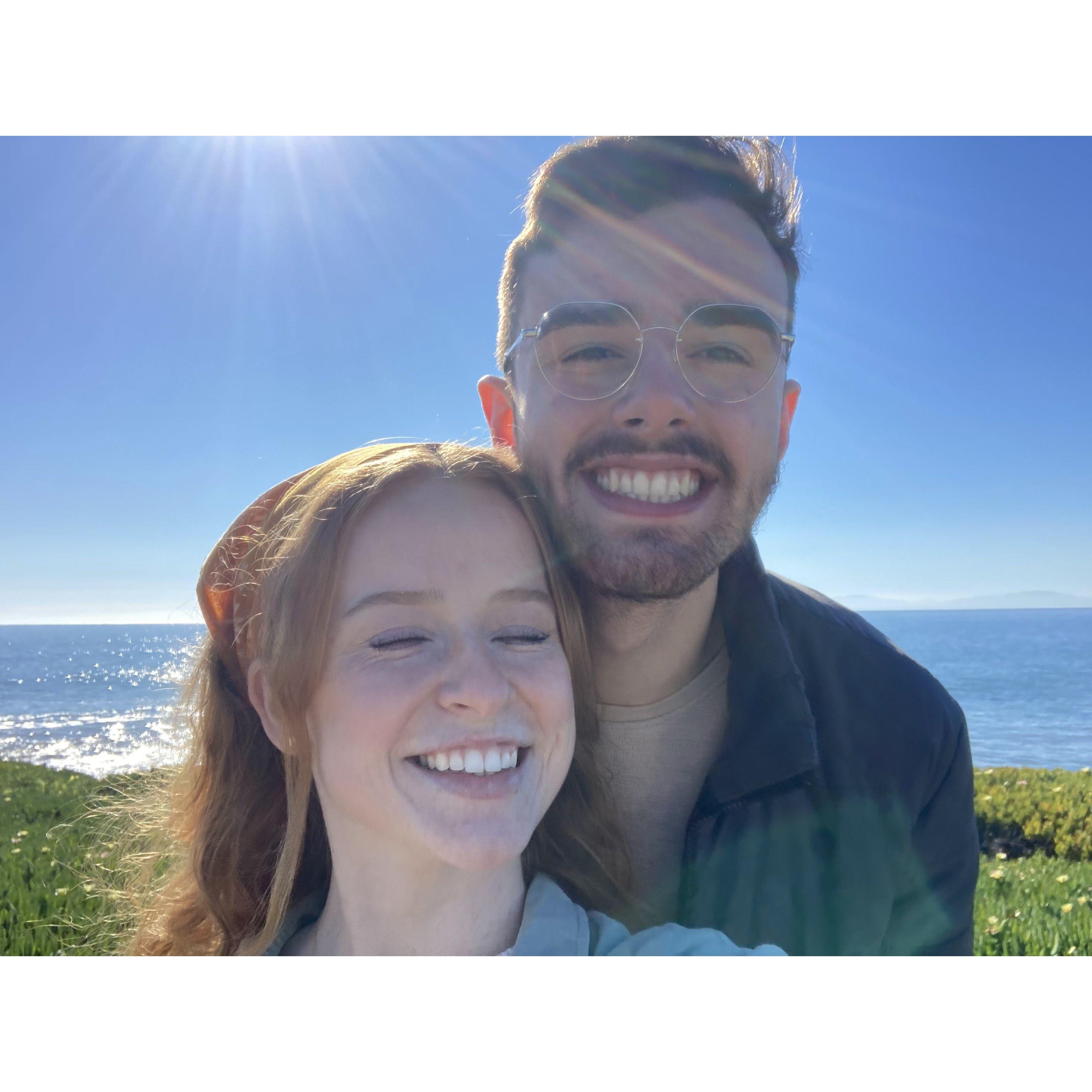 Celebrating Emily's 21st birthday- Jan. 8, 2022- Santa Cruz, CA