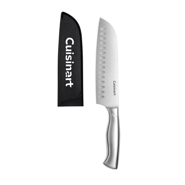 Cuisinart 7" Stainless Steel Santoku Knife with Blade Guard