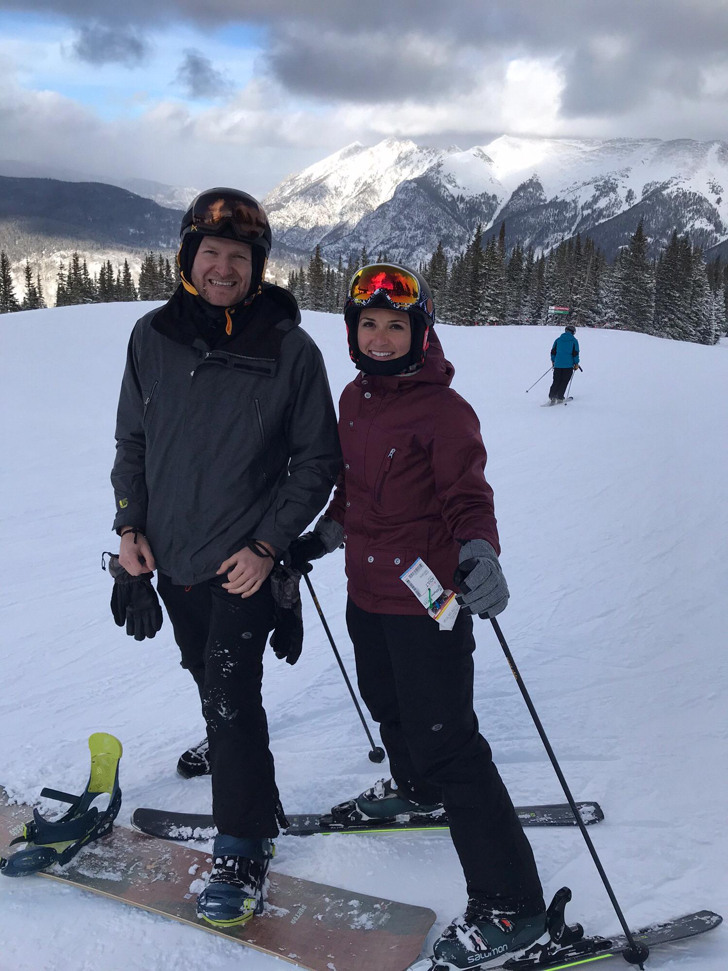 An annual tradition to ski/snowboard in a new place each year. This one is Vail over Christmas 2019. We've also visited Tahoe, Jackson Hole, & Telluride (our favorite).