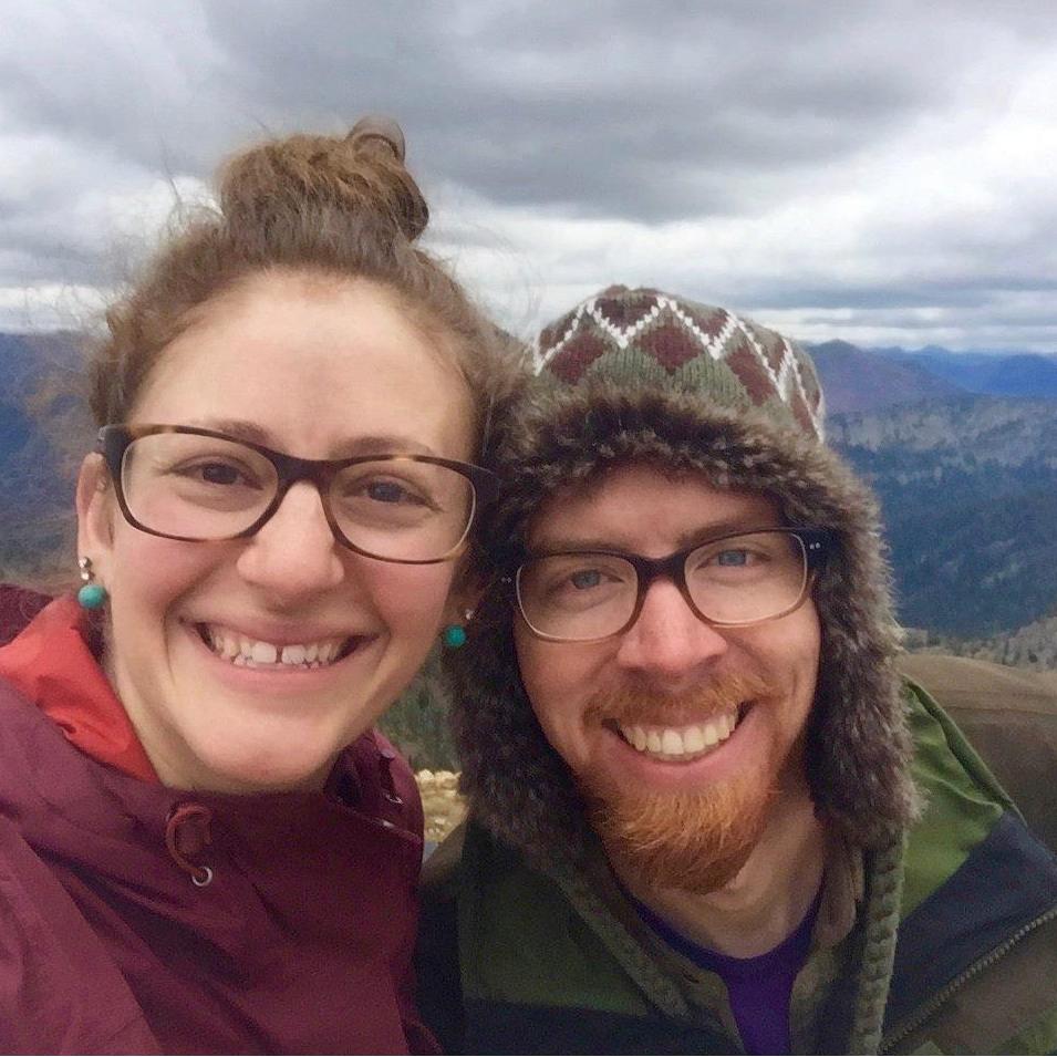 At the tippy top of a backpacking trip over Holland Lake, Montana.