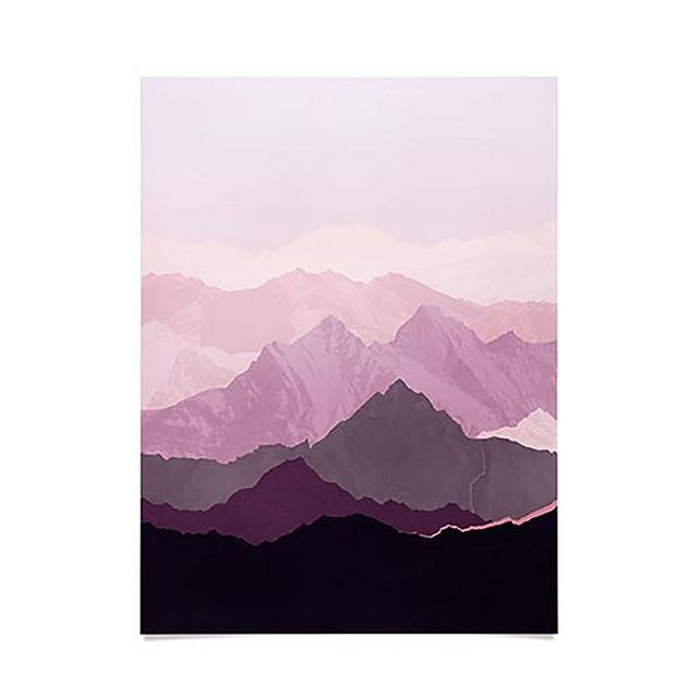 Deny Designs Iveta Abolina Sugar Plum 18-Inch x 24-Inch Poster in Purple