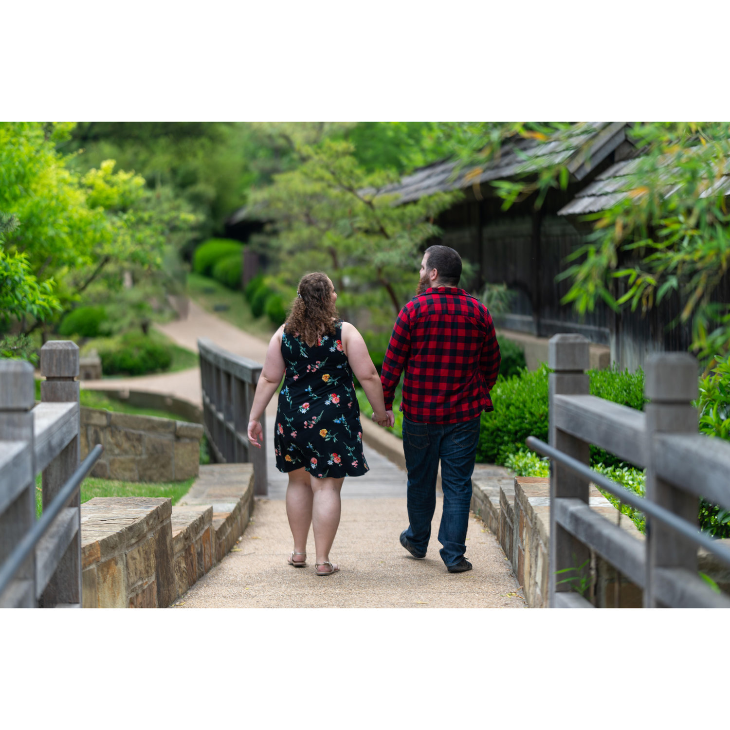 Engagement photos!
Fort Worth Botanical Gardens, April 2024