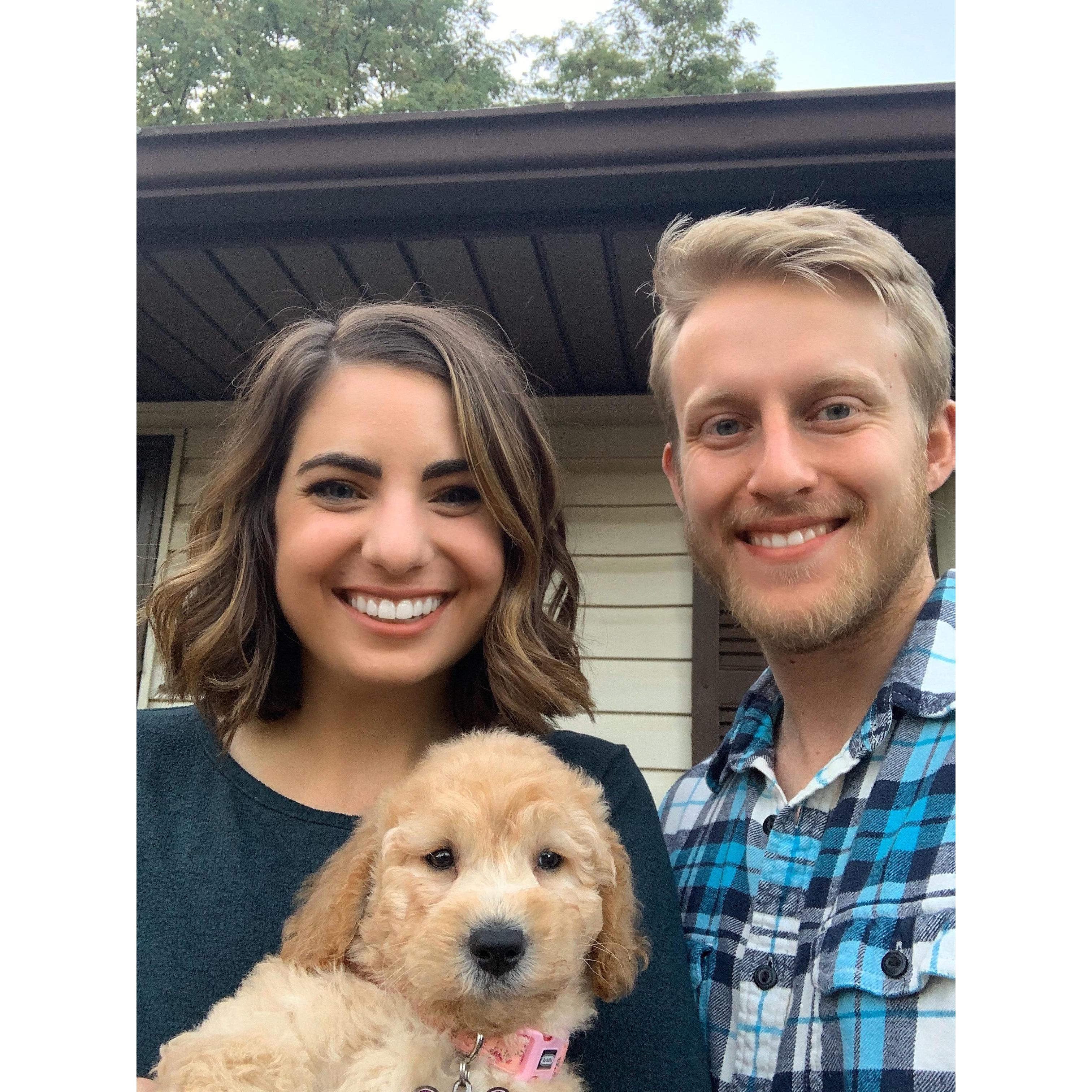 Bringing home baby Rosie!!