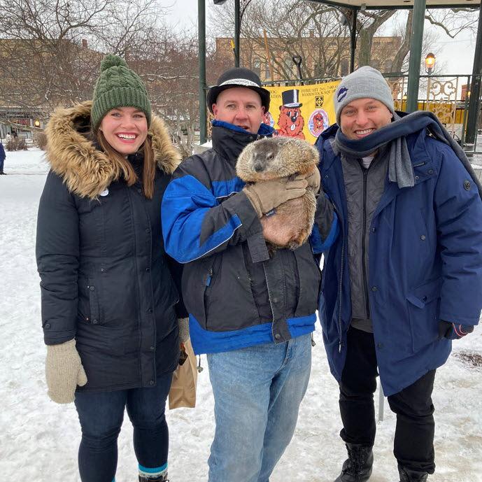 Groundhogs Day in Woodstock, IL is a special day for us. 