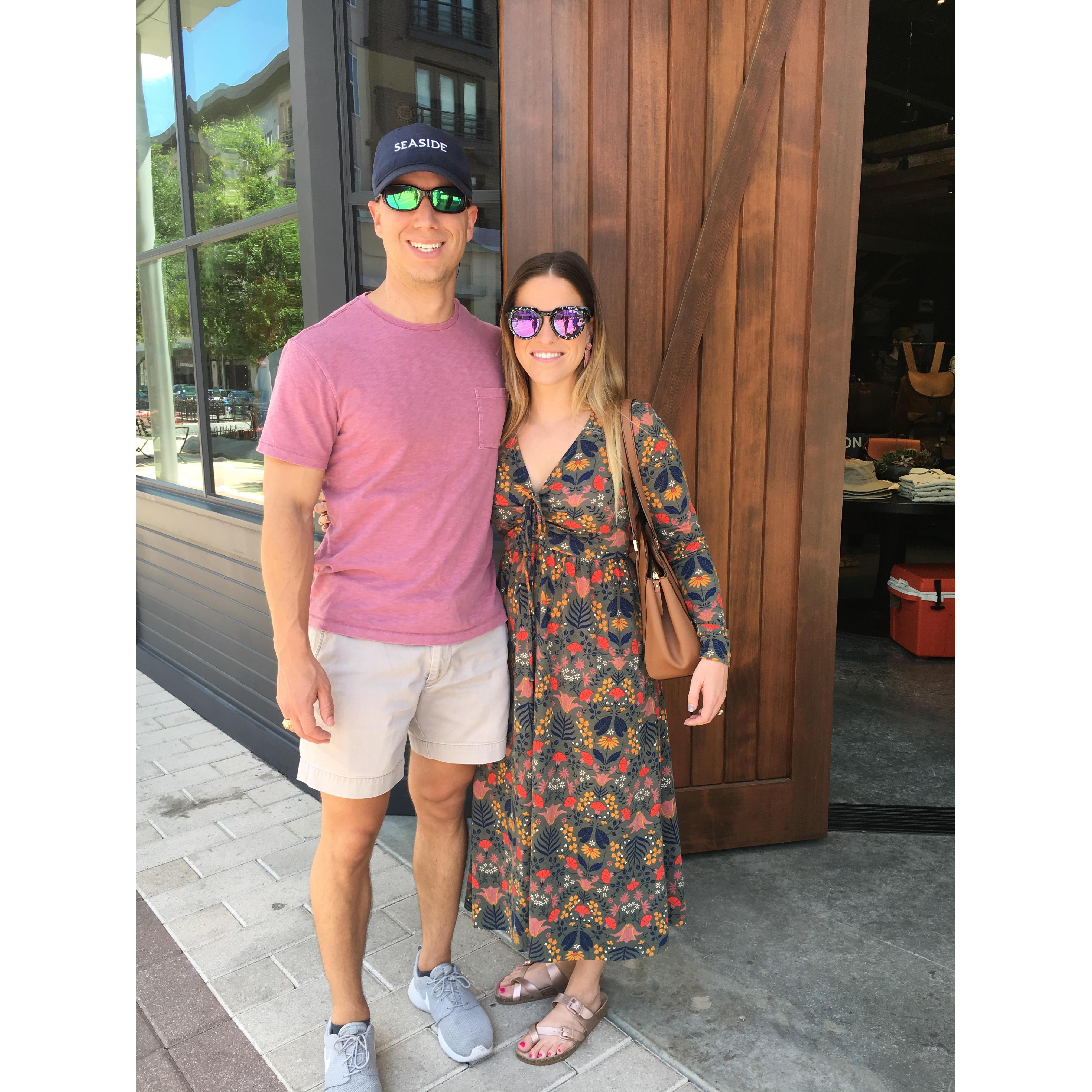 An afternoon in Plano with Aaron's parents