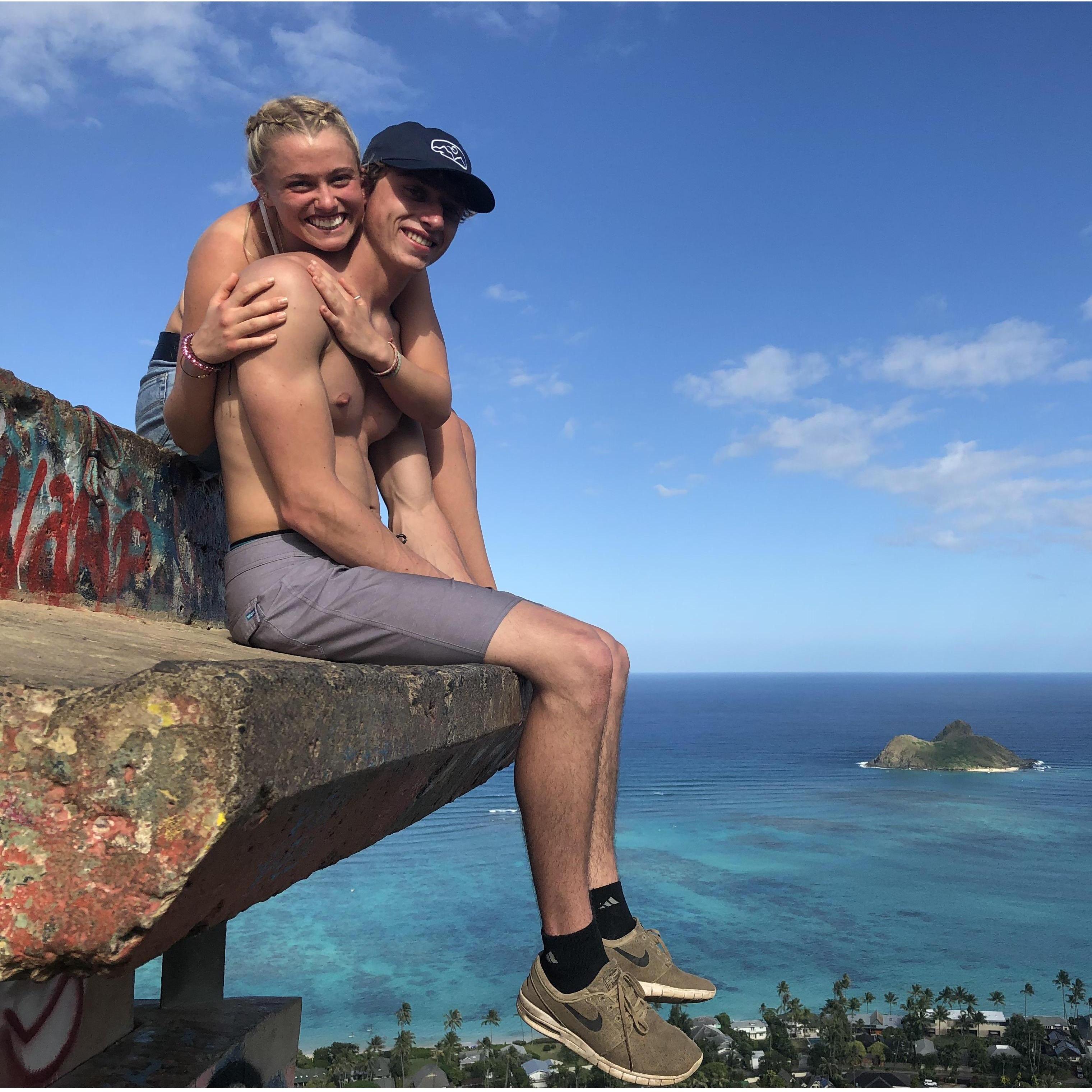 We have been blessed enough to go on many adventures together. We got to explore Hawaii, twice!