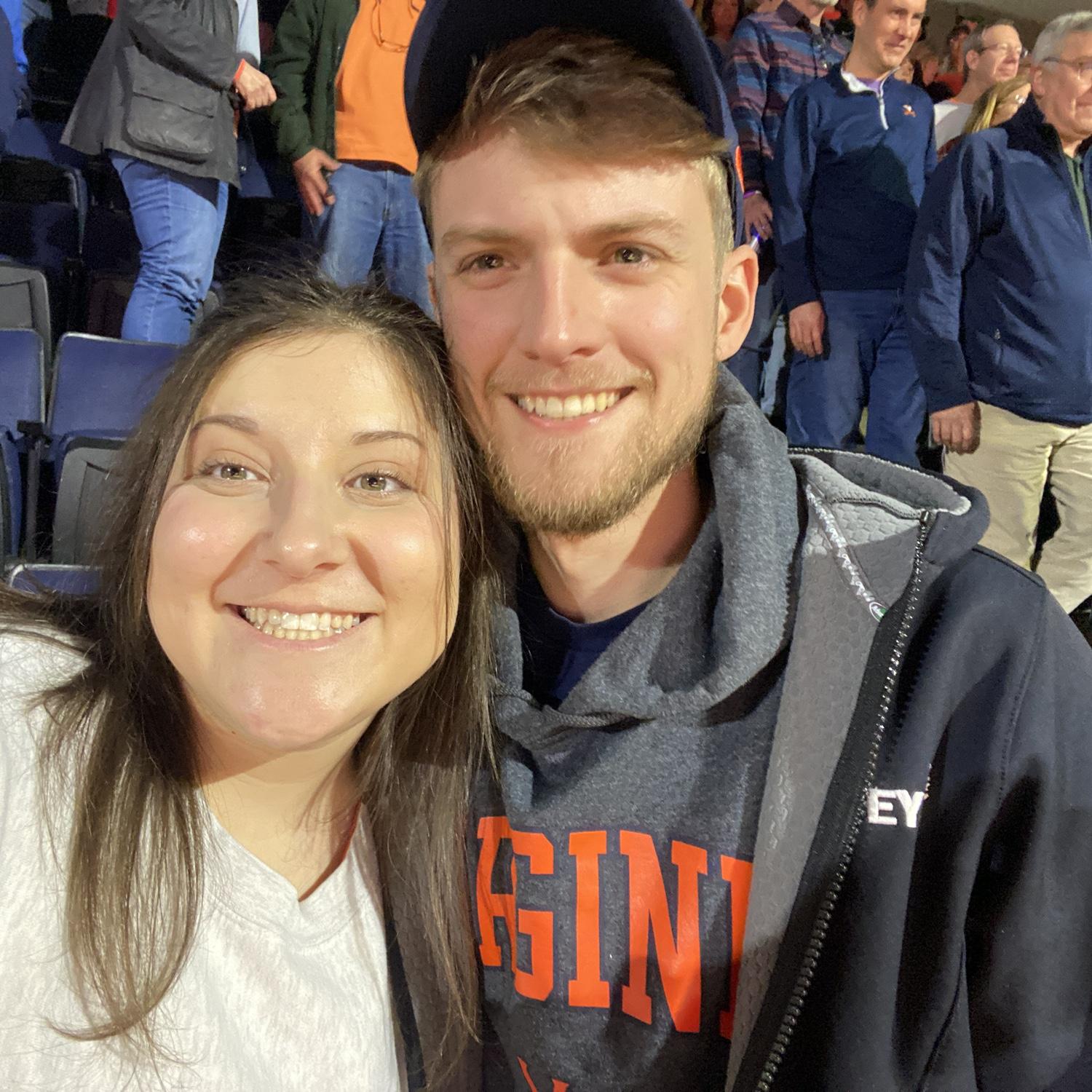 As you can tell, they love UVA basketball!