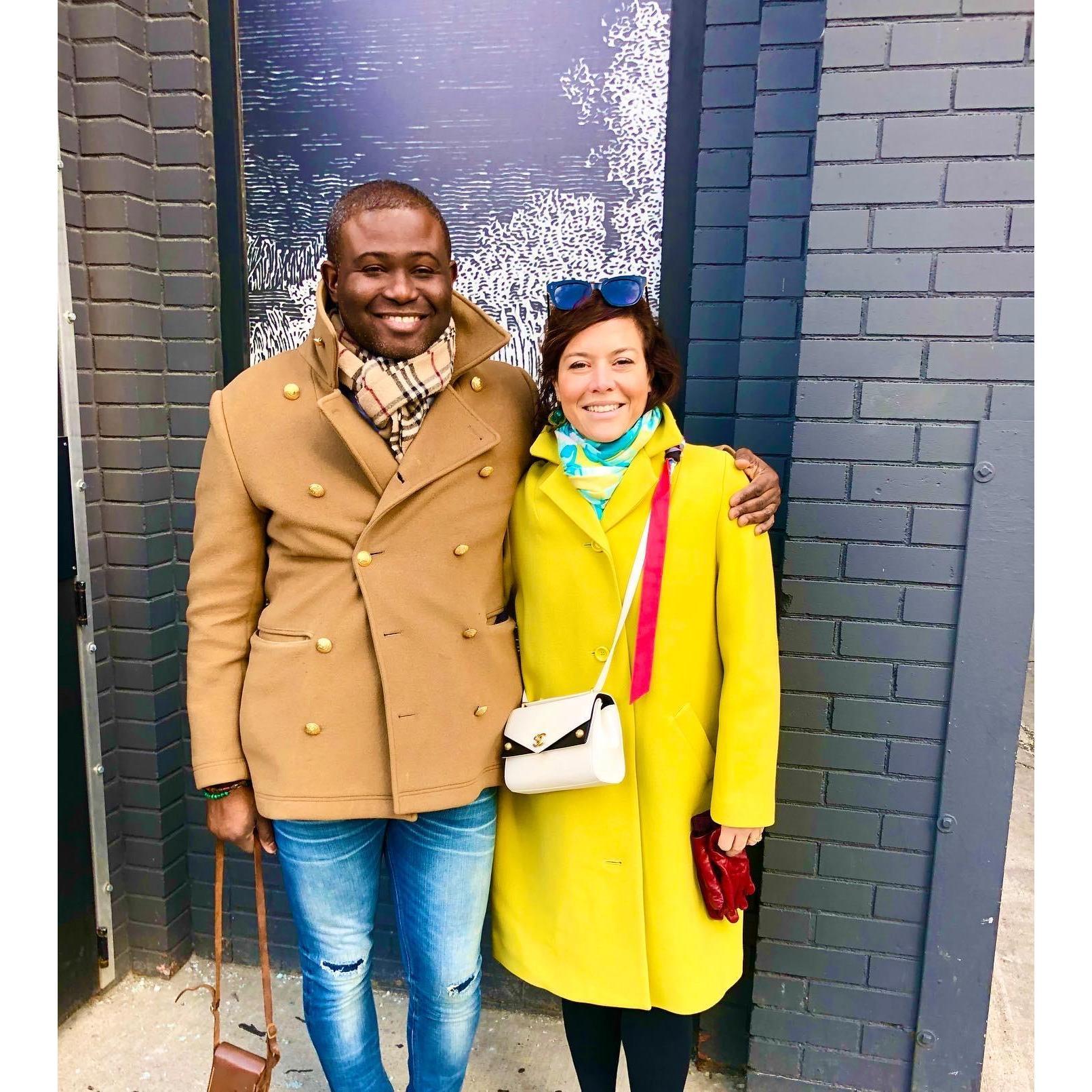 Outside our favourite restaurant in Toronto #aloette