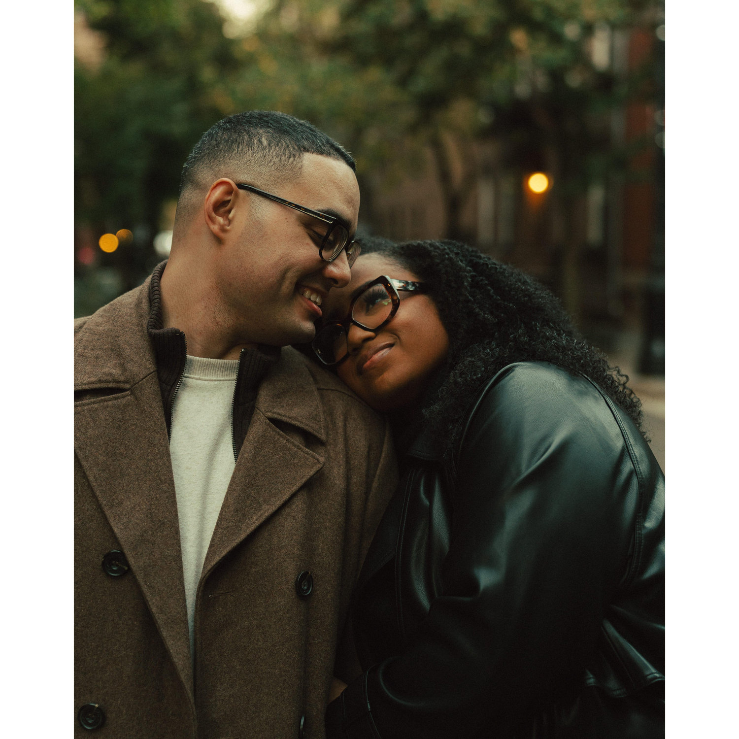 A quiet moment—just Déja and Kevin.