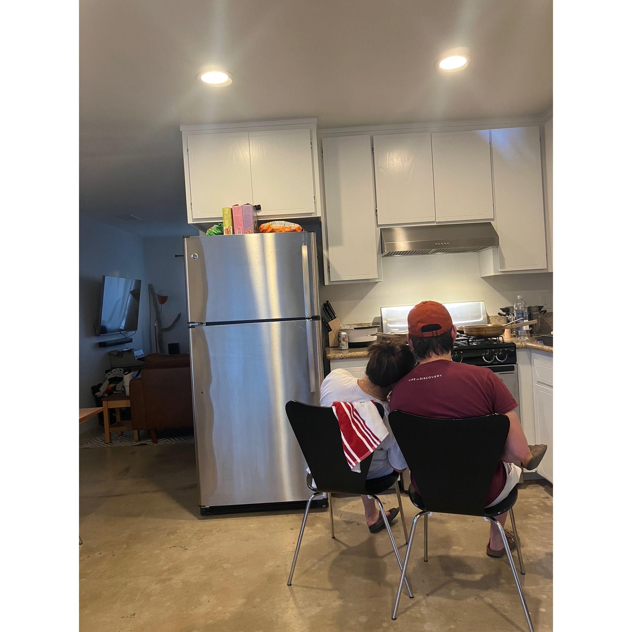 One another's sense of home and comfort.