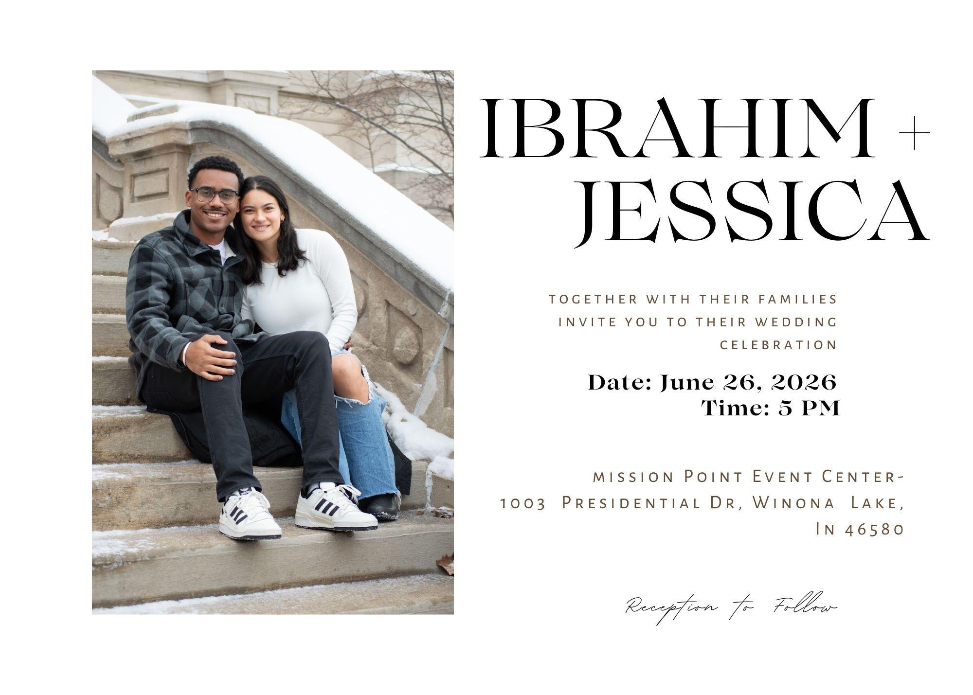 The Wedding Website of Jessica Calizo and Ibrahim Nkonde