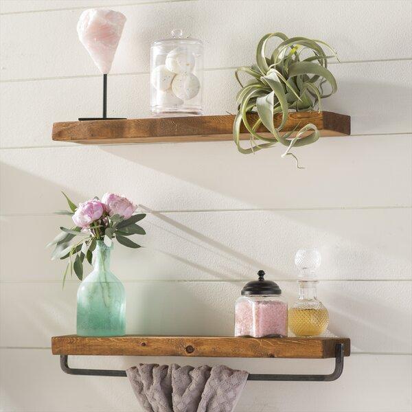 24'' W x 5.5'' D Drew 2 Piece Wall Shelf Set