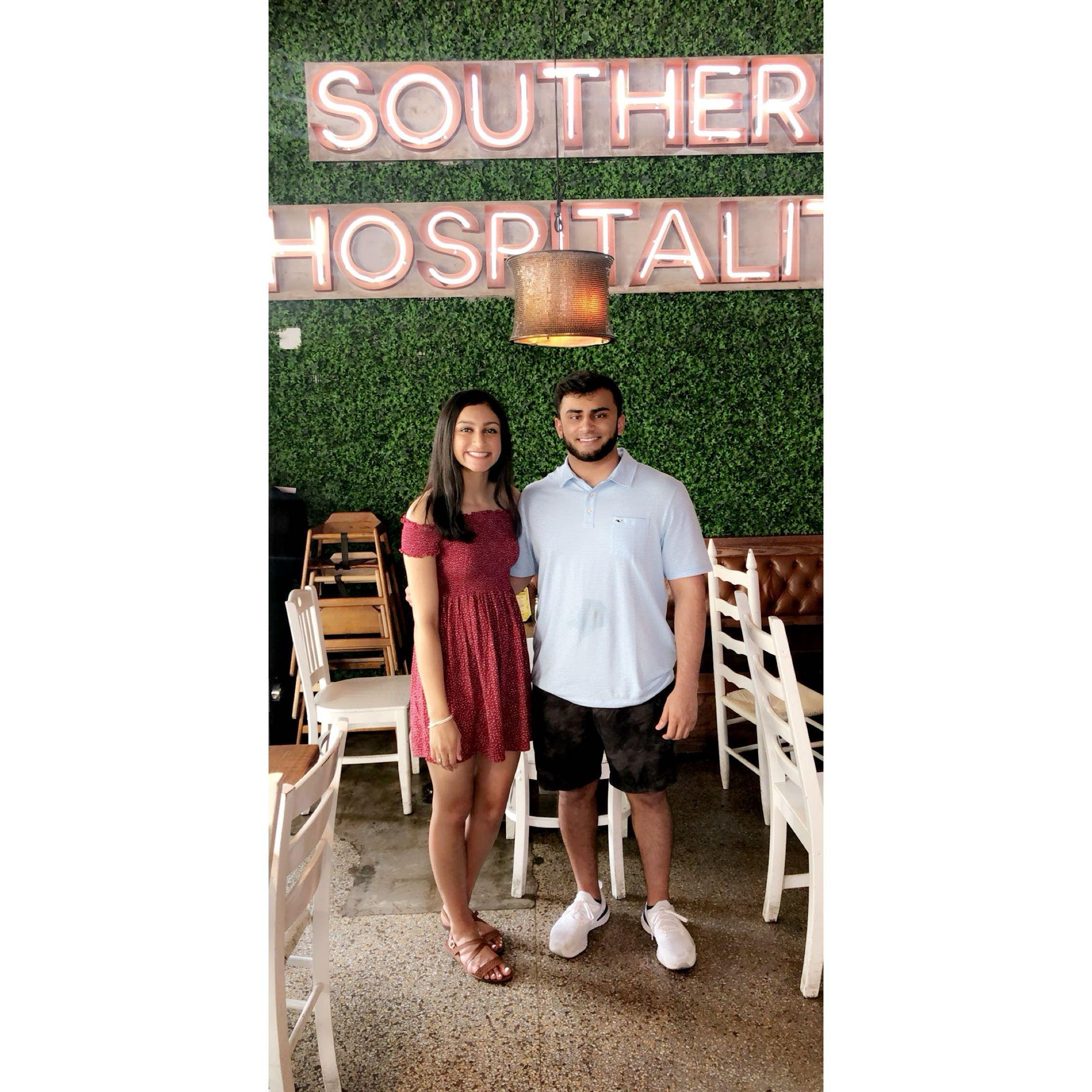 2019 - Date night in Houston.