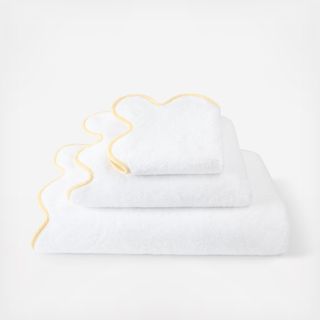 Chairish Scallop Bath Towel