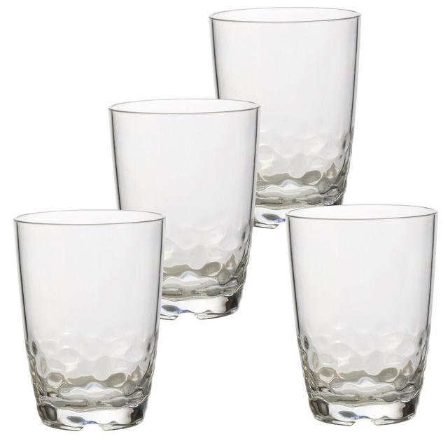 Mary 16 oz. Acrylic Drinking Glass (Set of 4)