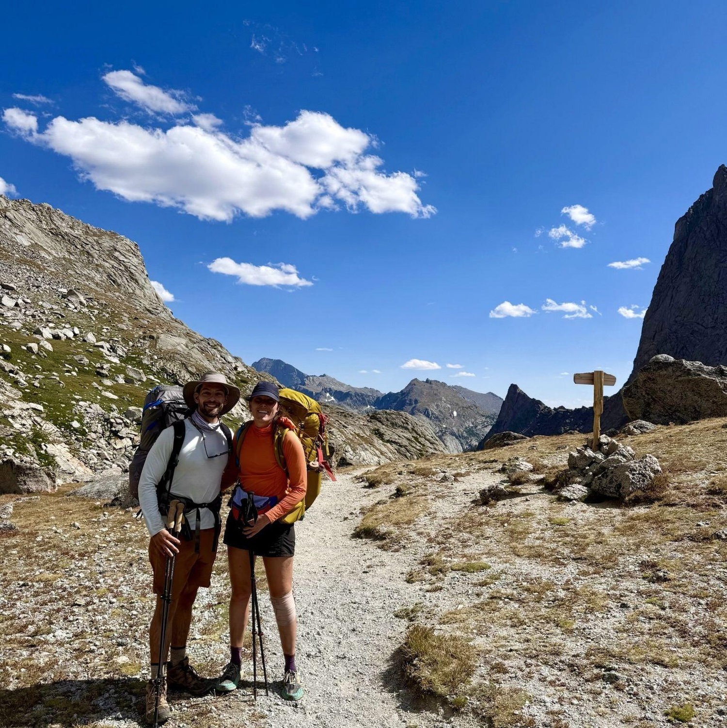 Backpacking the Wind River Range in WY