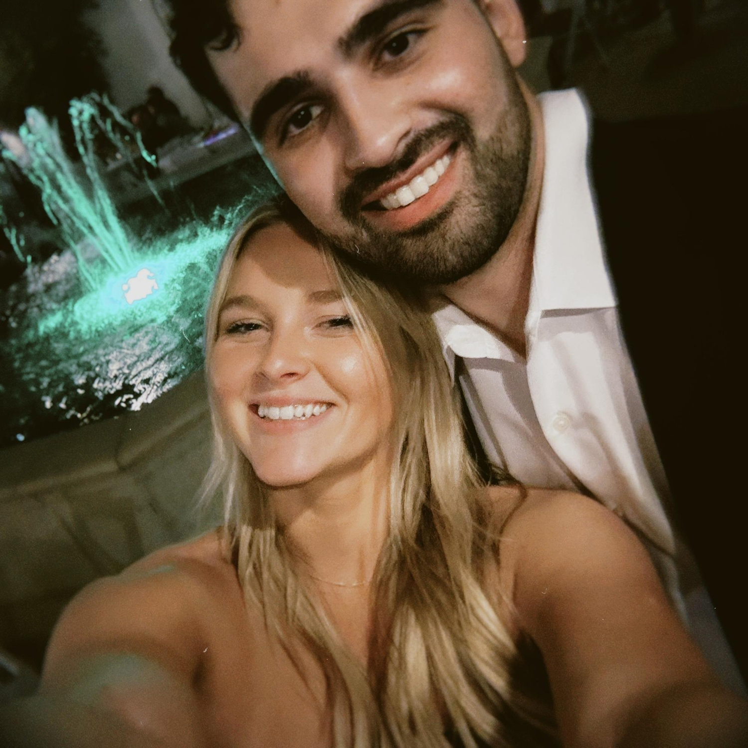 Our first wedding together!