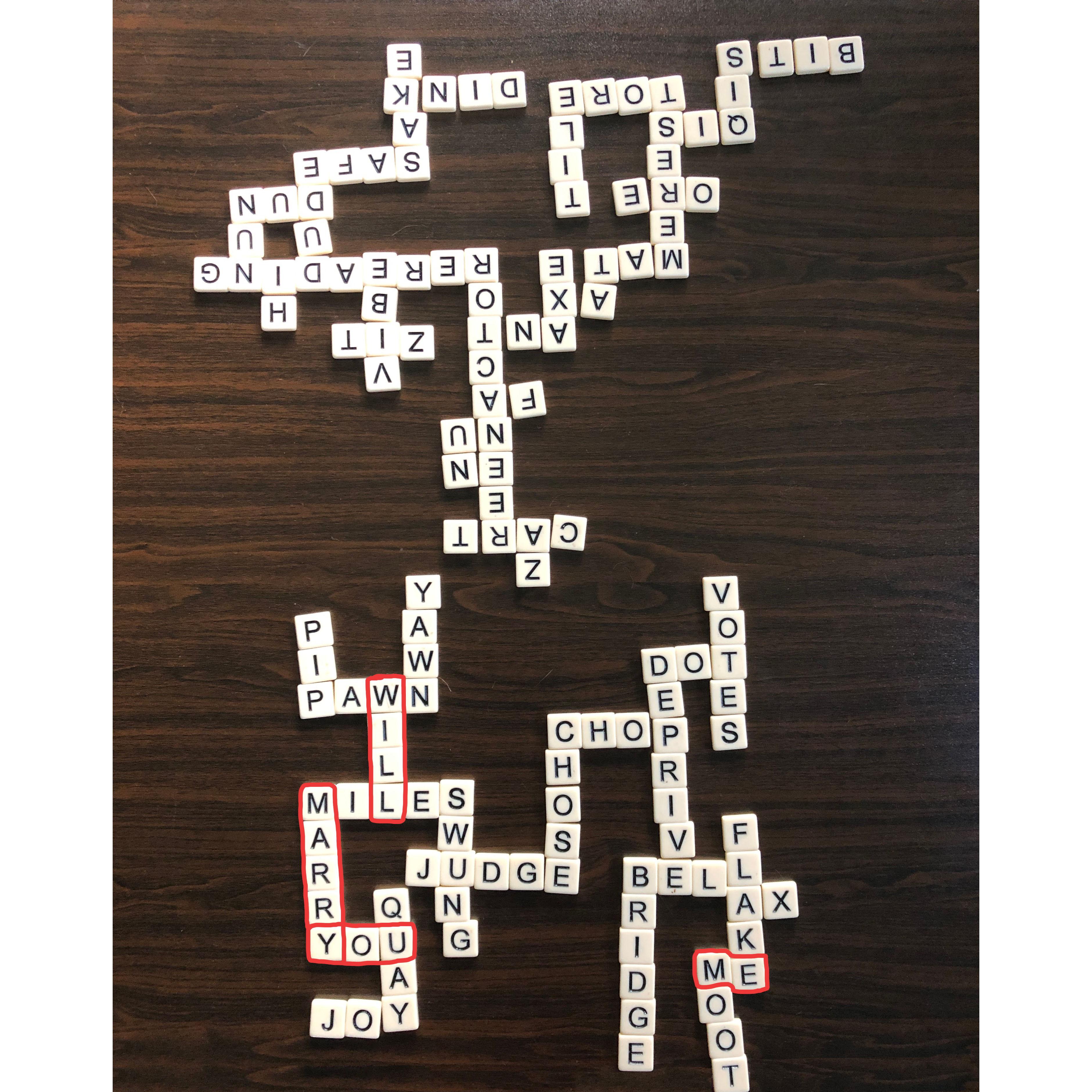 The proposal - he said yes!