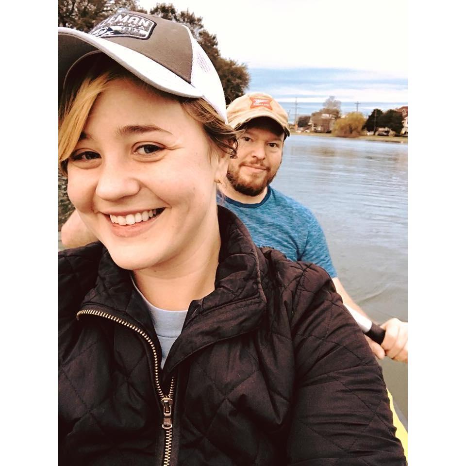 The Creole Queen is way bigger than our kayak. Jon gave "Li'l Yachty" to Amy one year for Christmas and it's been a fun activity ever since.