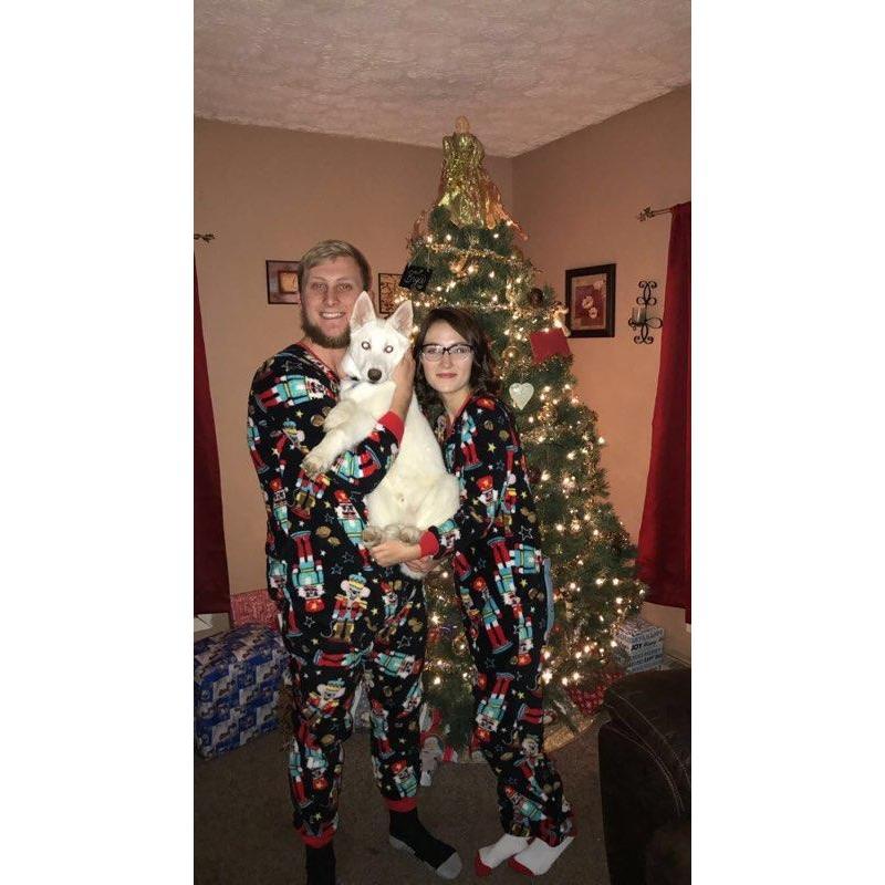 Our first Christmas together.