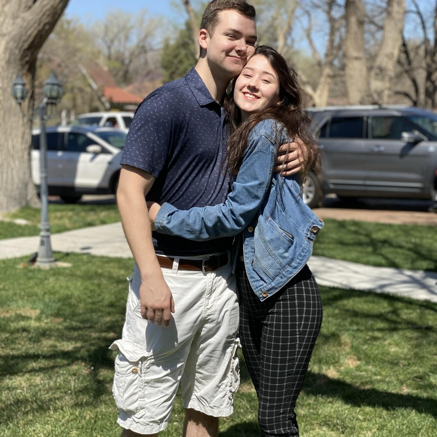 Here Haygan took John to Texas to meet many of her extended family members.